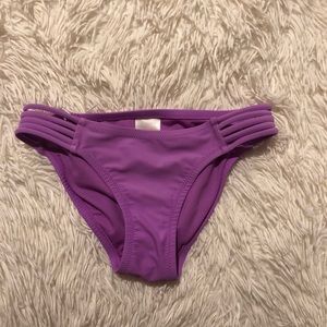 Purple bikini bottom
